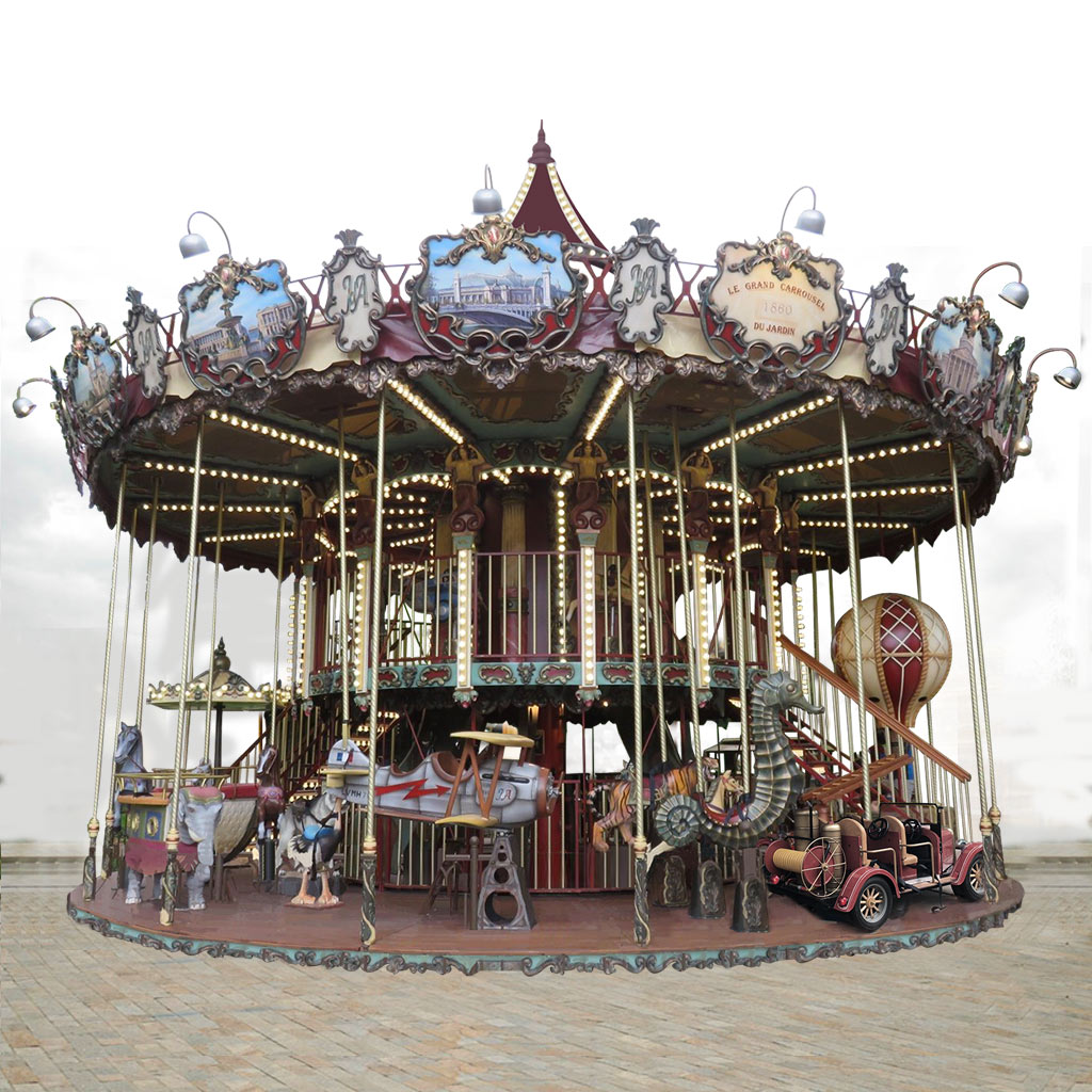 Concept1900 - Jules Verne Merry-go-round